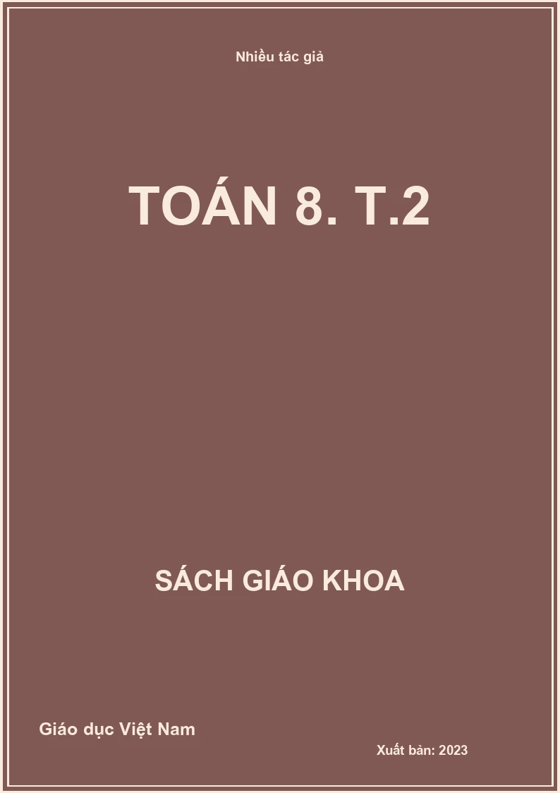Toán 8. T.2