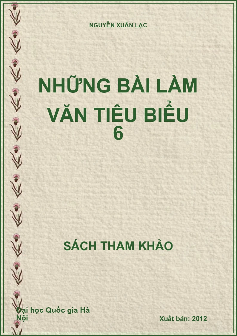 Những bài làm văn tiêu biểu 6