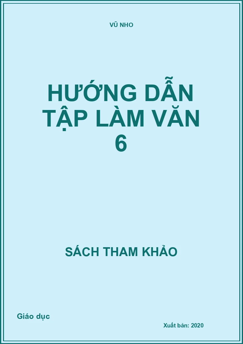 Hướng dẫn Tập làm văn 6
