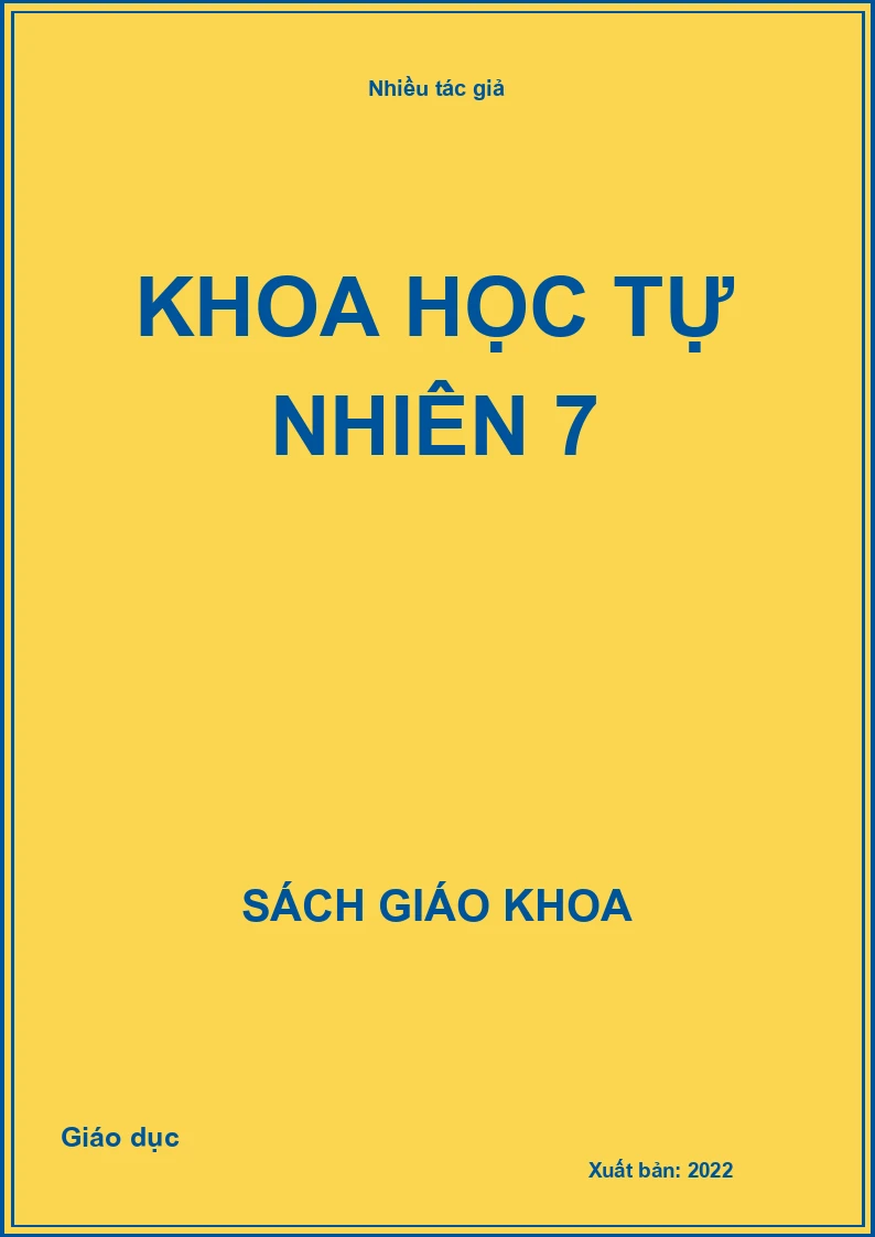 Khoa học tự nhiên 7