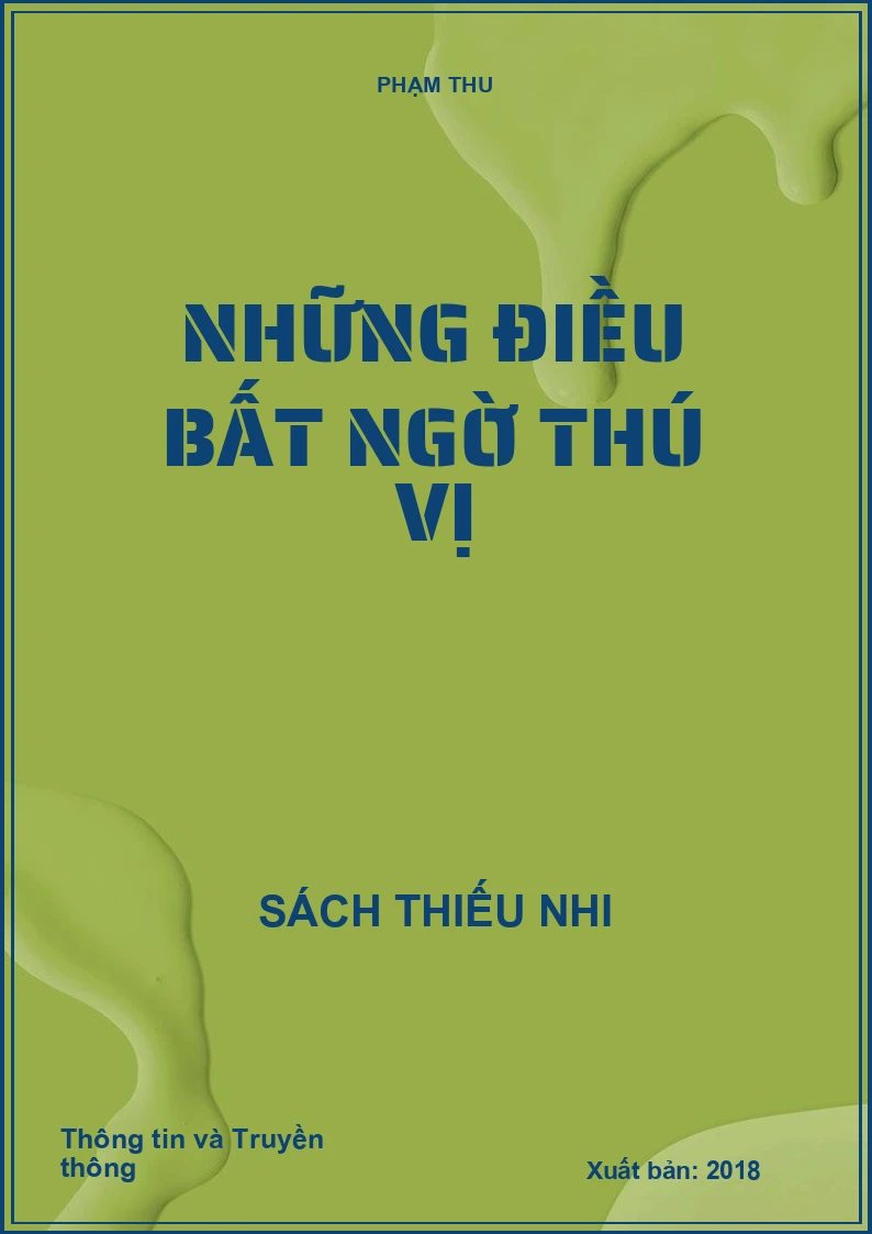 Những điều bất ngờ thú vị