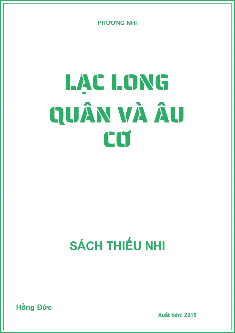 Lạc Long Quân và Âu Cơ