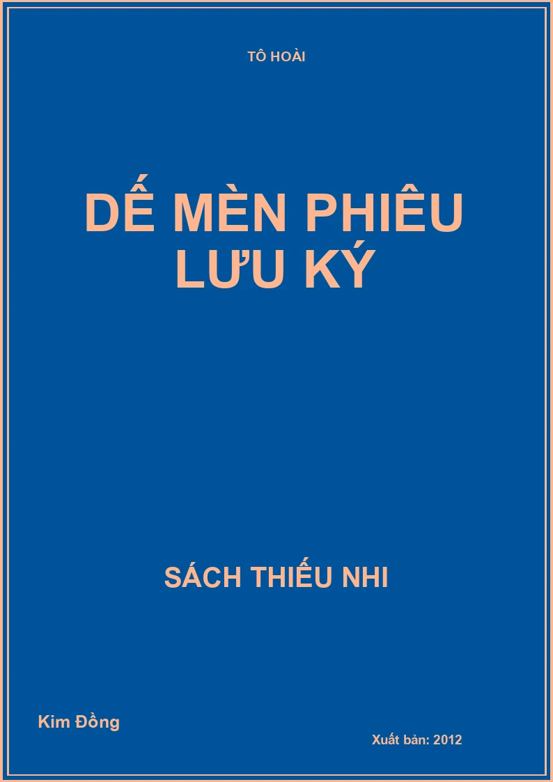 Dế mèn phiêu lưu ký