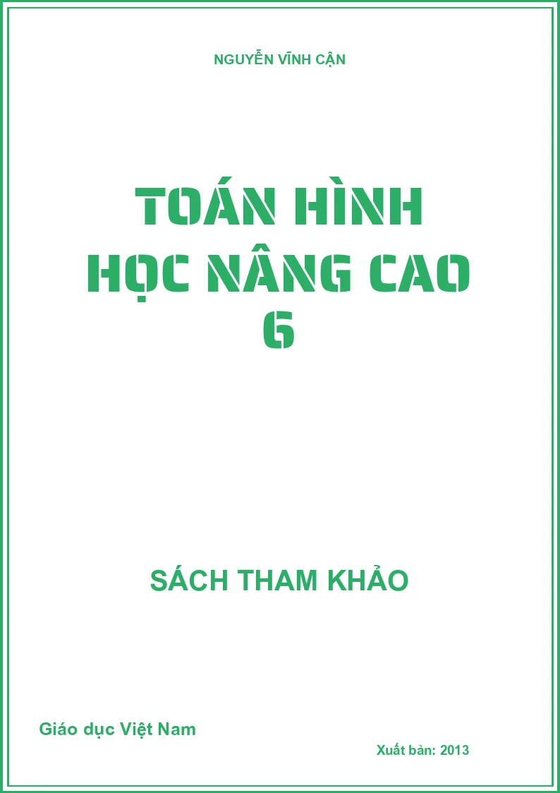 Toán hình học nâng cao 6