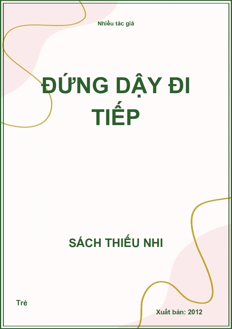 Đứng dậy đi tiếp