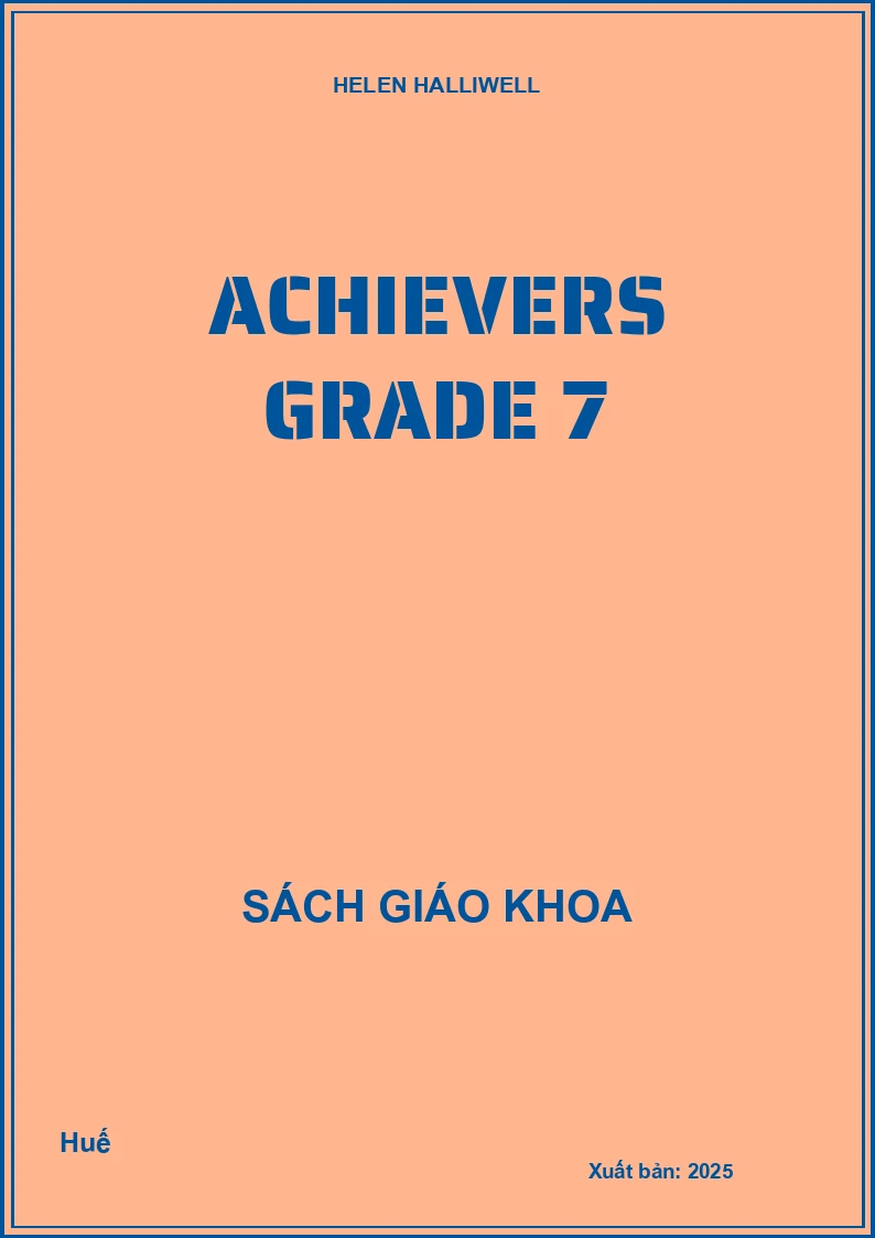 Achievers Grade 7