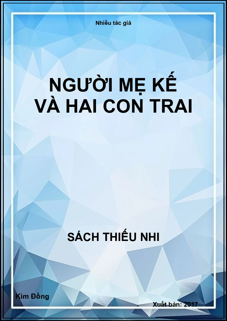 Người mẹ kế và hai con trai