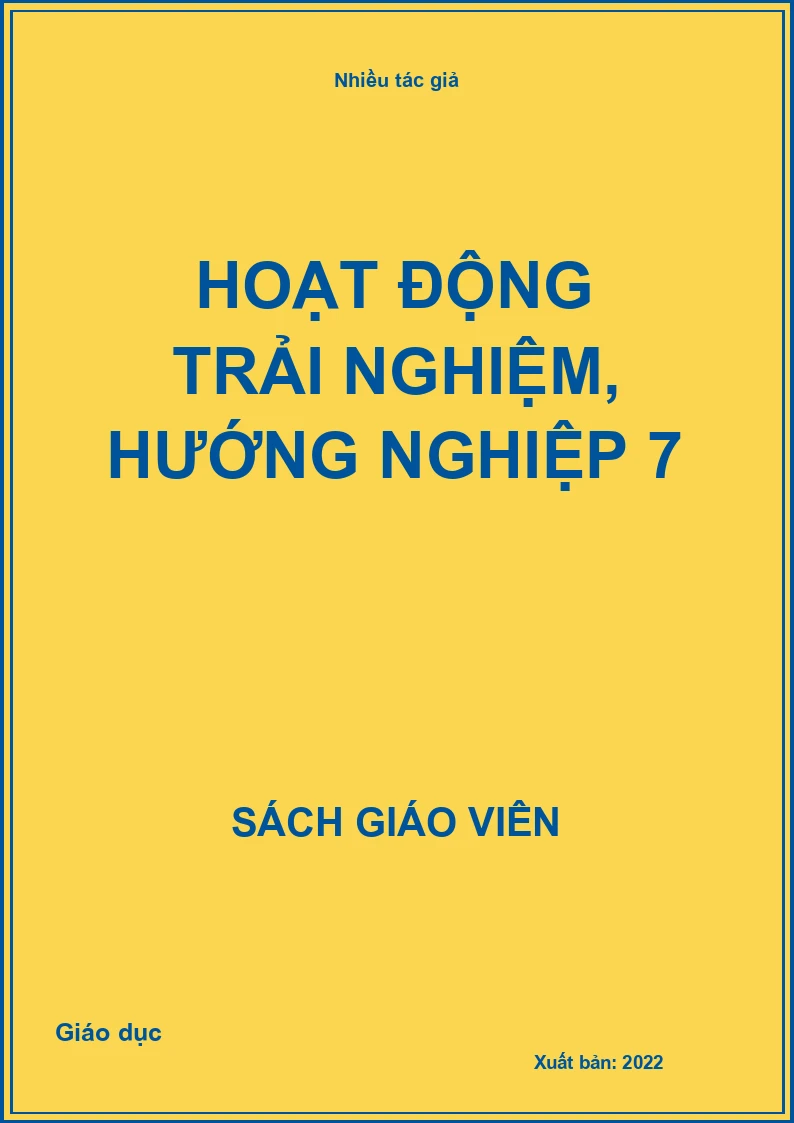 Hoạt động trải nghiệm, hướng nghiệp 7