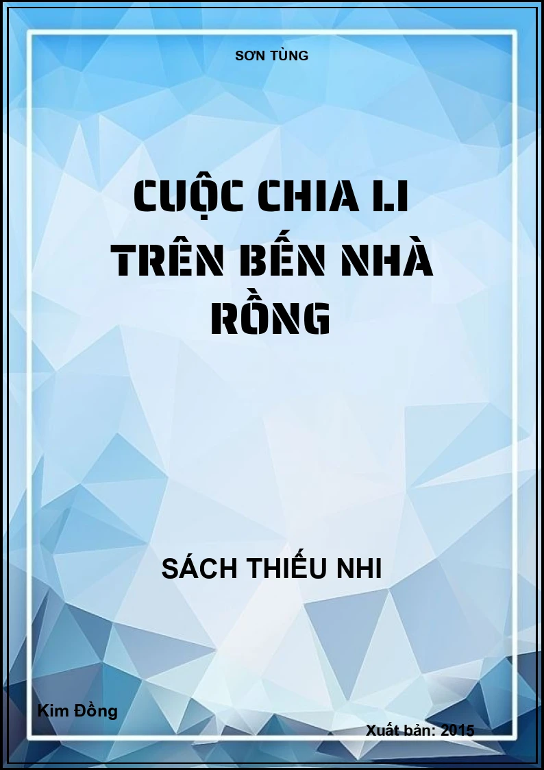 Cuộc chia li trên bến Nhà Rồng