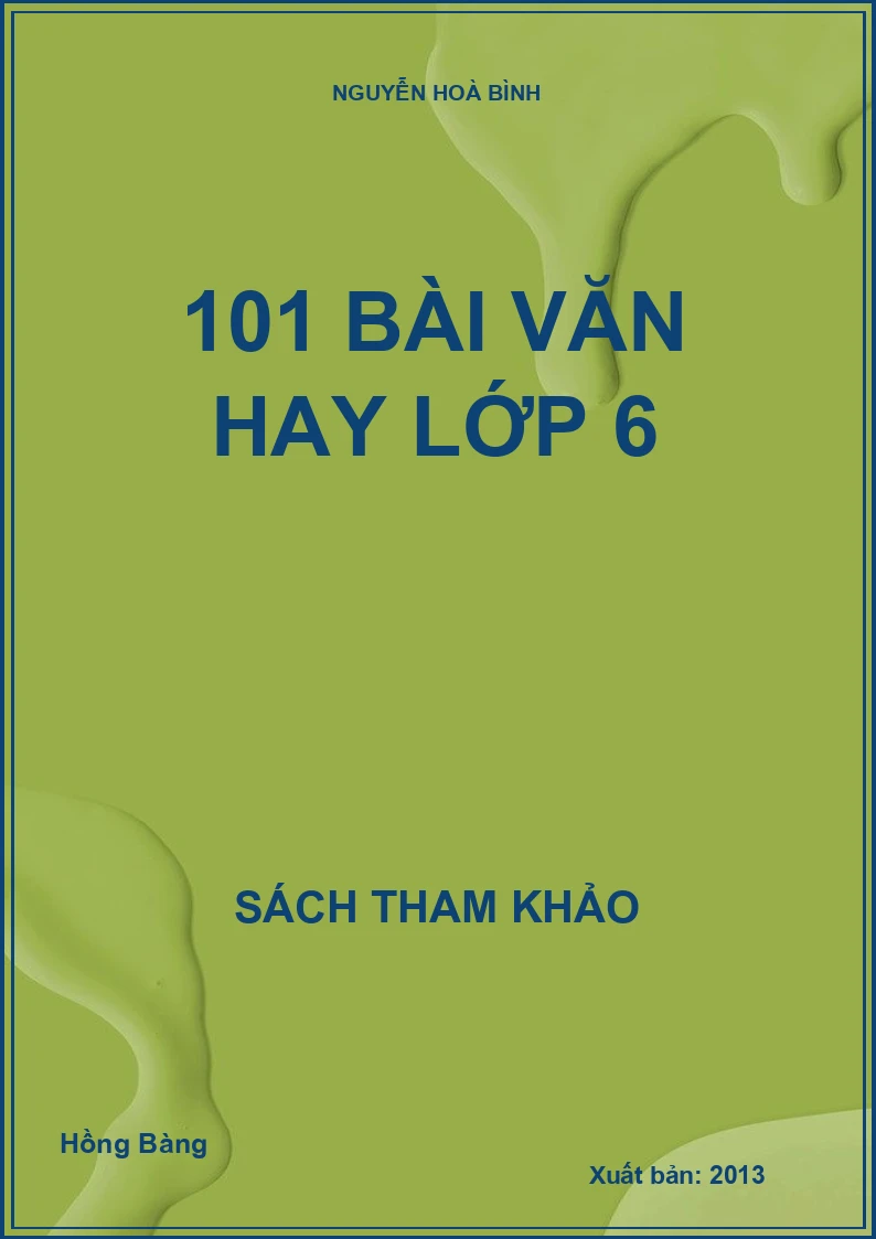 101 bài văn hay lớp 6