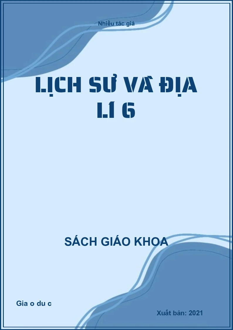Lịch sử và Địa lí 6
