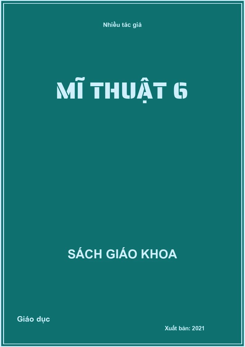 Mĩ thuật 6