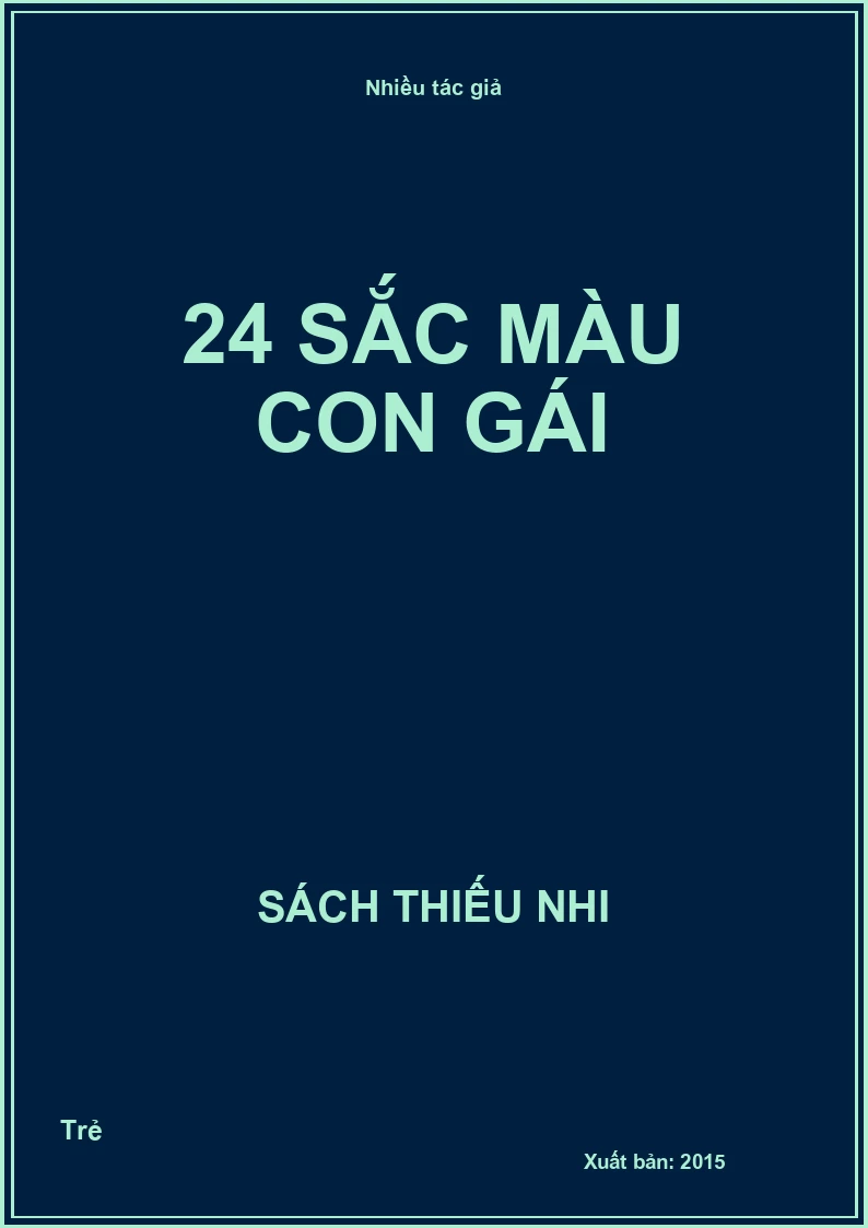 24 sắc màu con gái