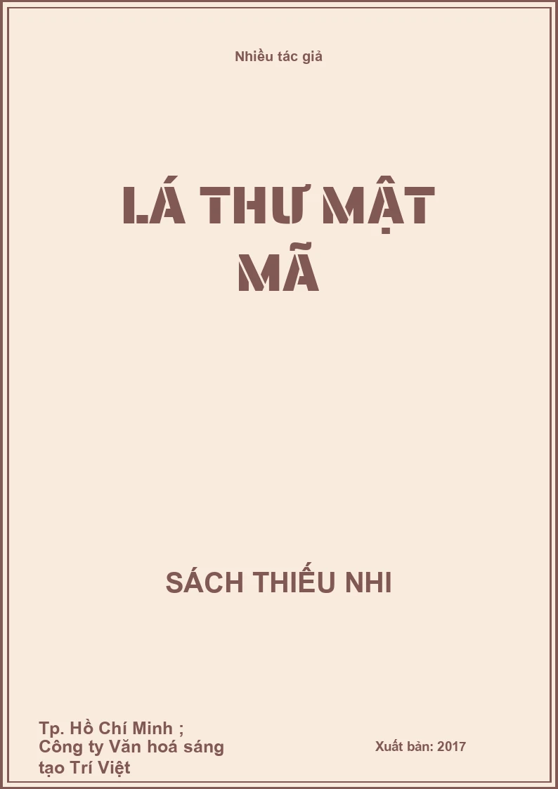 Lá thư mật mã