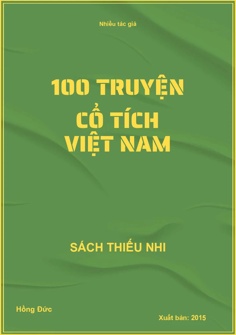 100 truyện cổ tích Việt nam