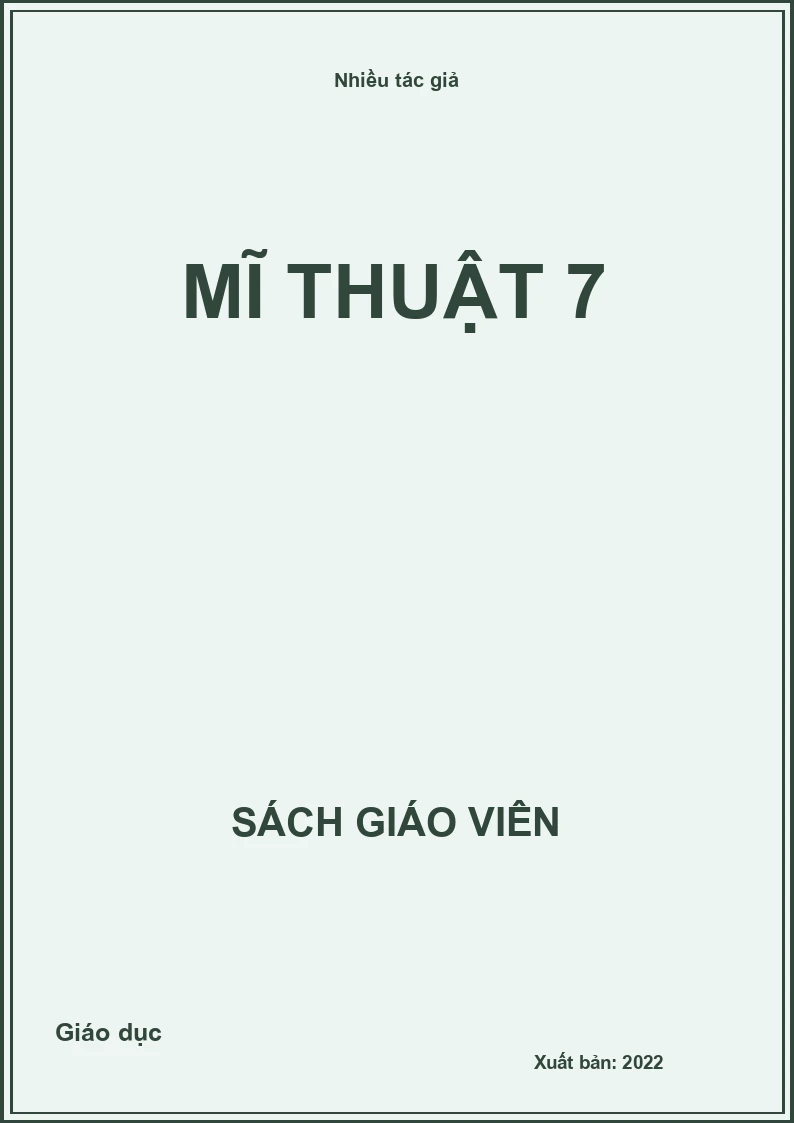 Mĩ thuật 7