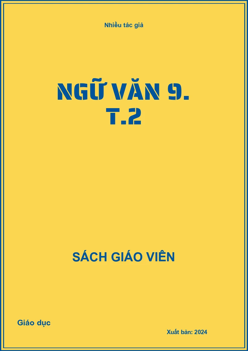 Ngữ văn 9. T.2