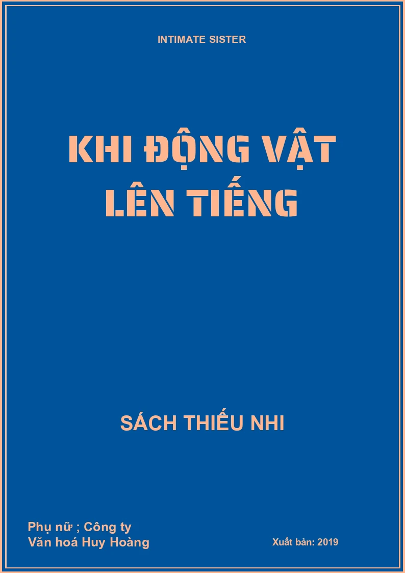 Khi động vật lên tiếng