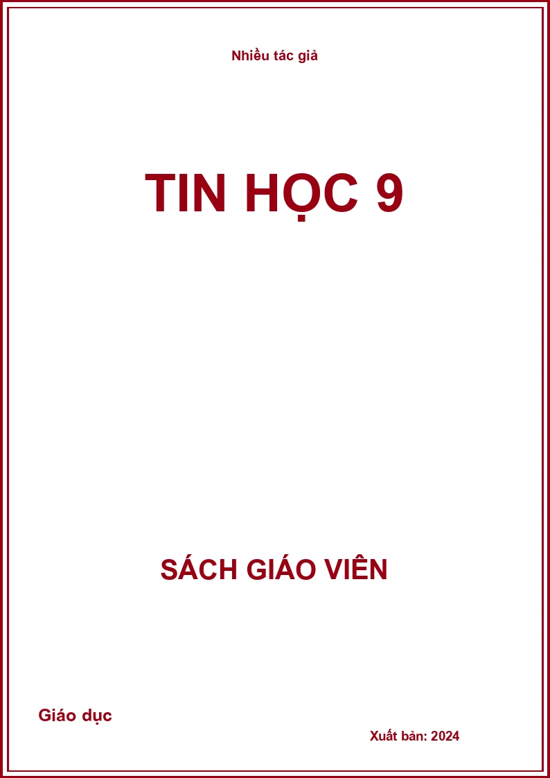 Tin học 9