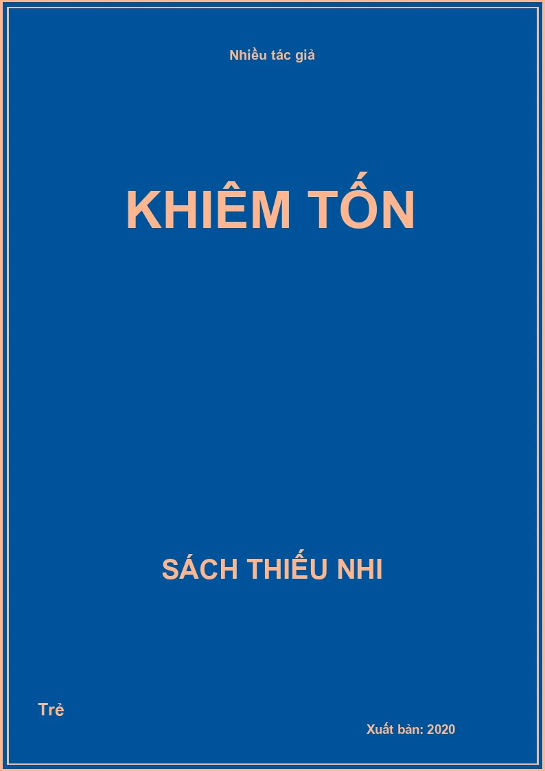 Khiêm tốn