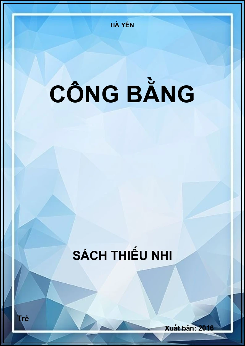 Công bằng