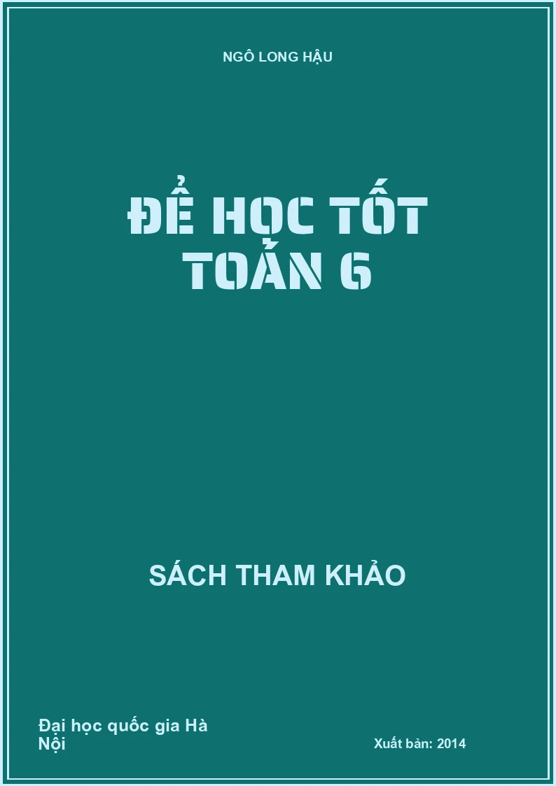 Để học tốt toán 6