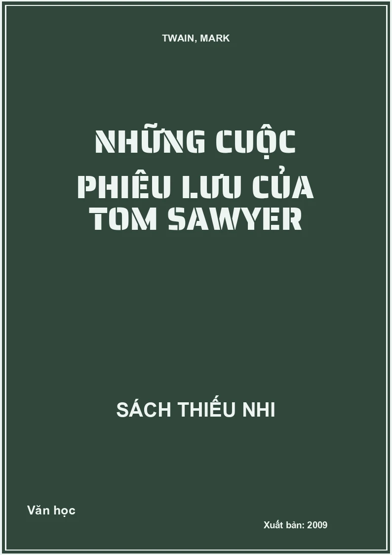 Những cuộc phiêu lưu của Tom Sawyer