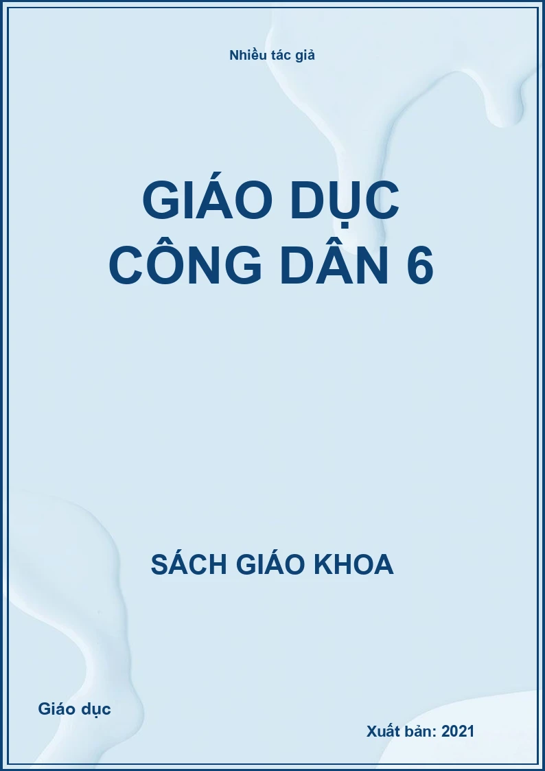 Giáo dục công dân 6
