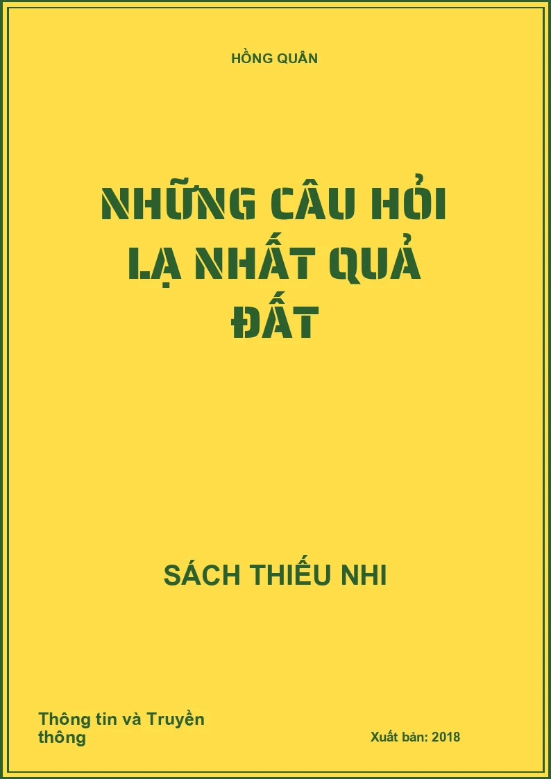 Những câu hỏi lạ nhất quả đất