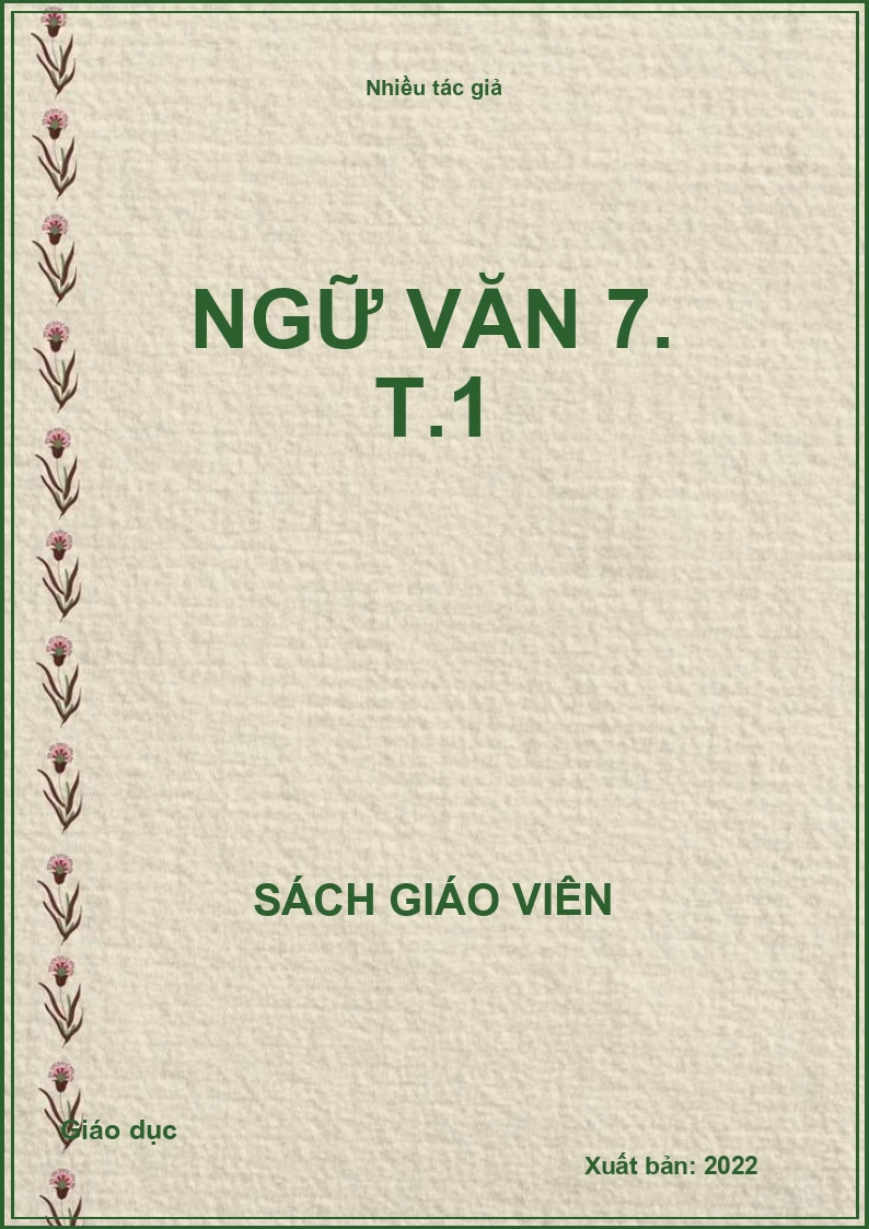 Ngữ văn 7. T.1