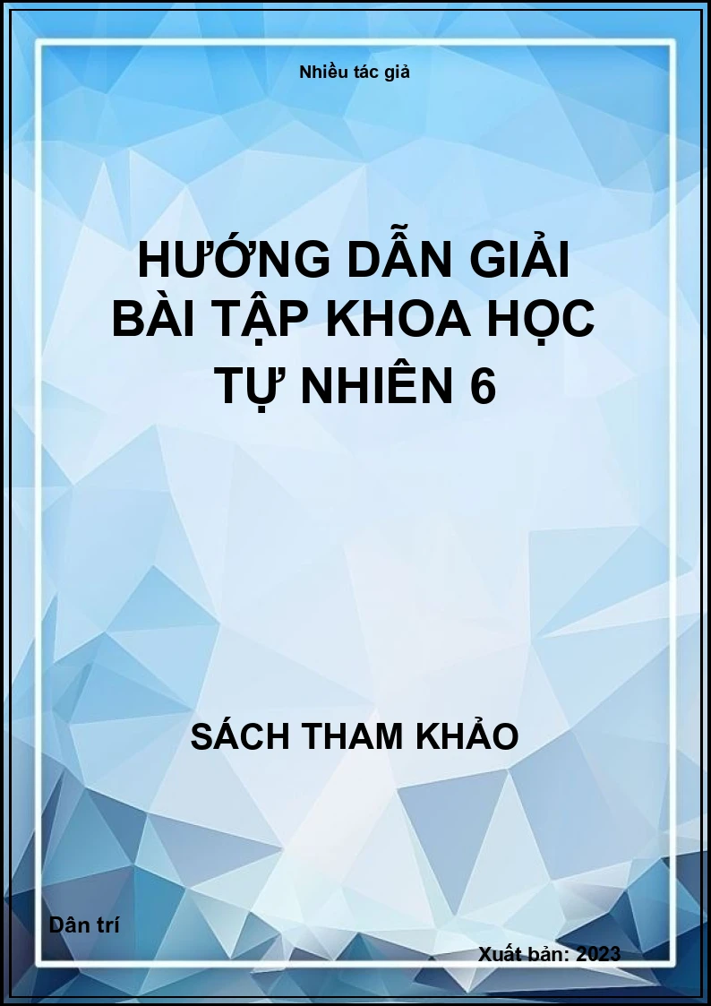 Hướng dẫn giải bài tập Khoa học tự nhiên 6