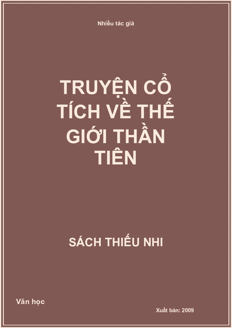 Truyện cổ tích về thế giới thần tiên