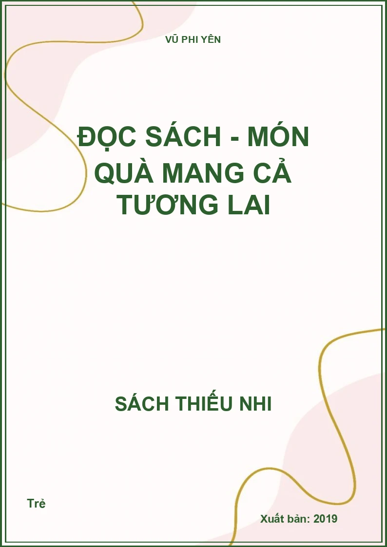 Đọc sách - Món quà mang cả tương lai