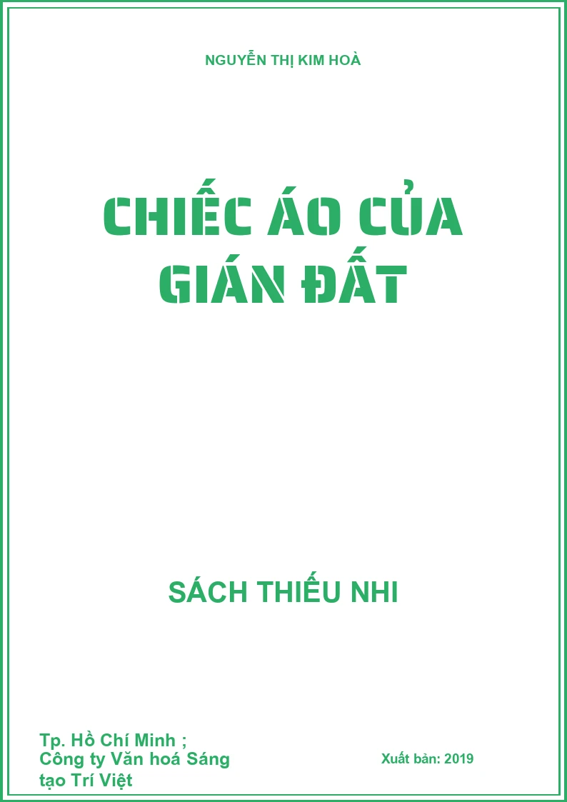 Chiếc áo của Gián Đất