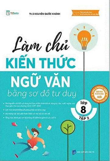 Làm chủ kiến thức Ngữ văn bằng sơ đồ tư duy lớp 8. T.2