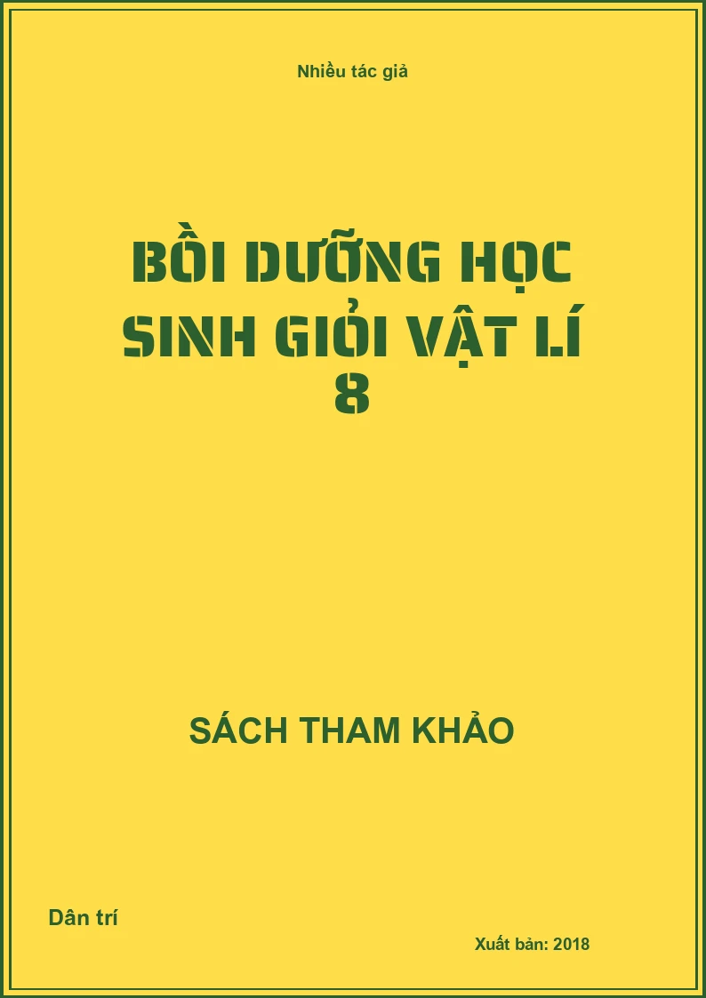Bồi dưỡng học sinh giỏi Vật lí 8