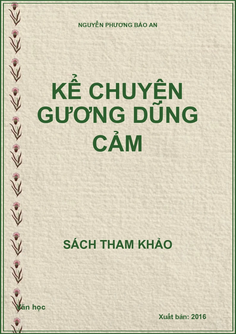 Kể chuyện gương dũng cảm