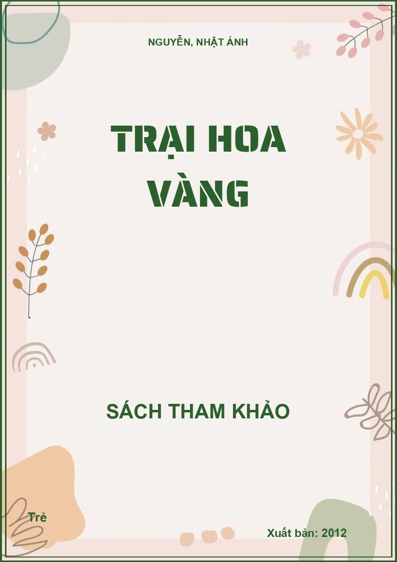 Trại hoa vàng