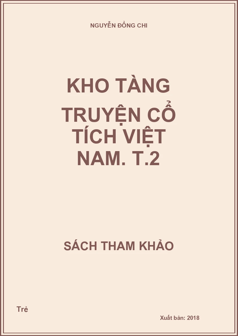 Kho tàng truyện cổ tích Việt Nam. T.2