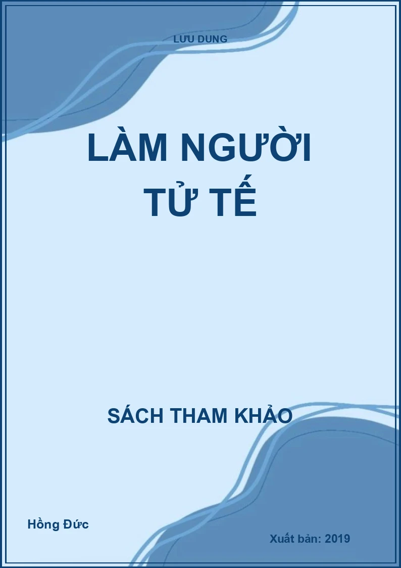 Làm người tử tế