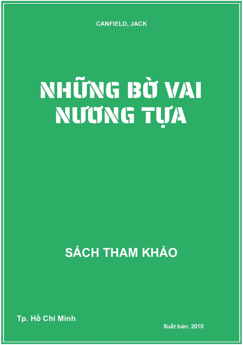 Những bờ vai nương tựa