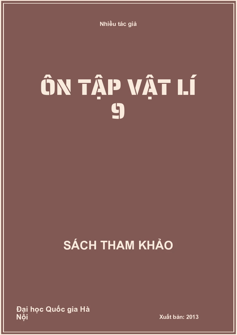 Ôn tập vật lí 9