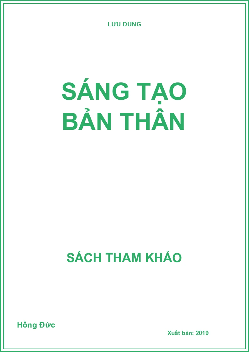 Sáng tạo bản thân