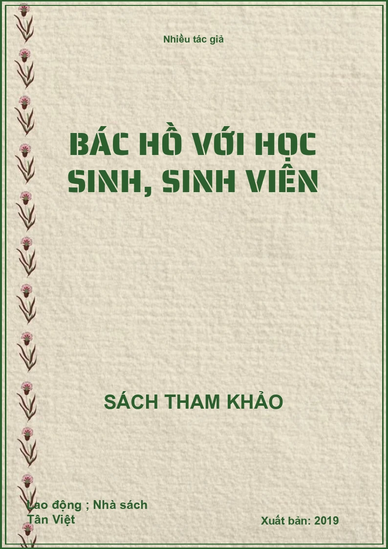 Bác Hồ với học sinh, sinh viên