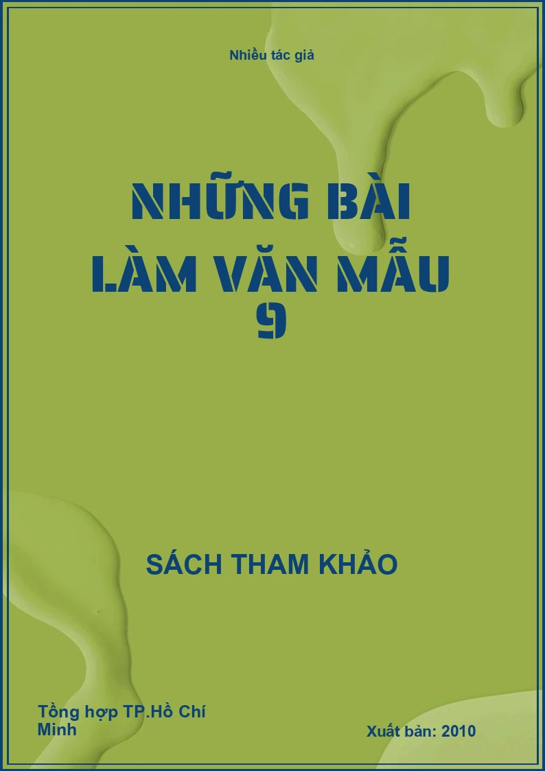 Những bài làm văn mẫu 9
