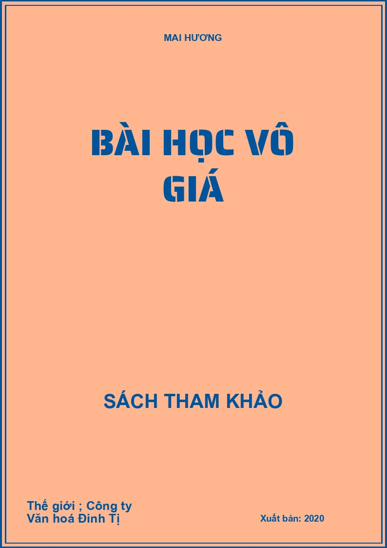 Bài học vô giá