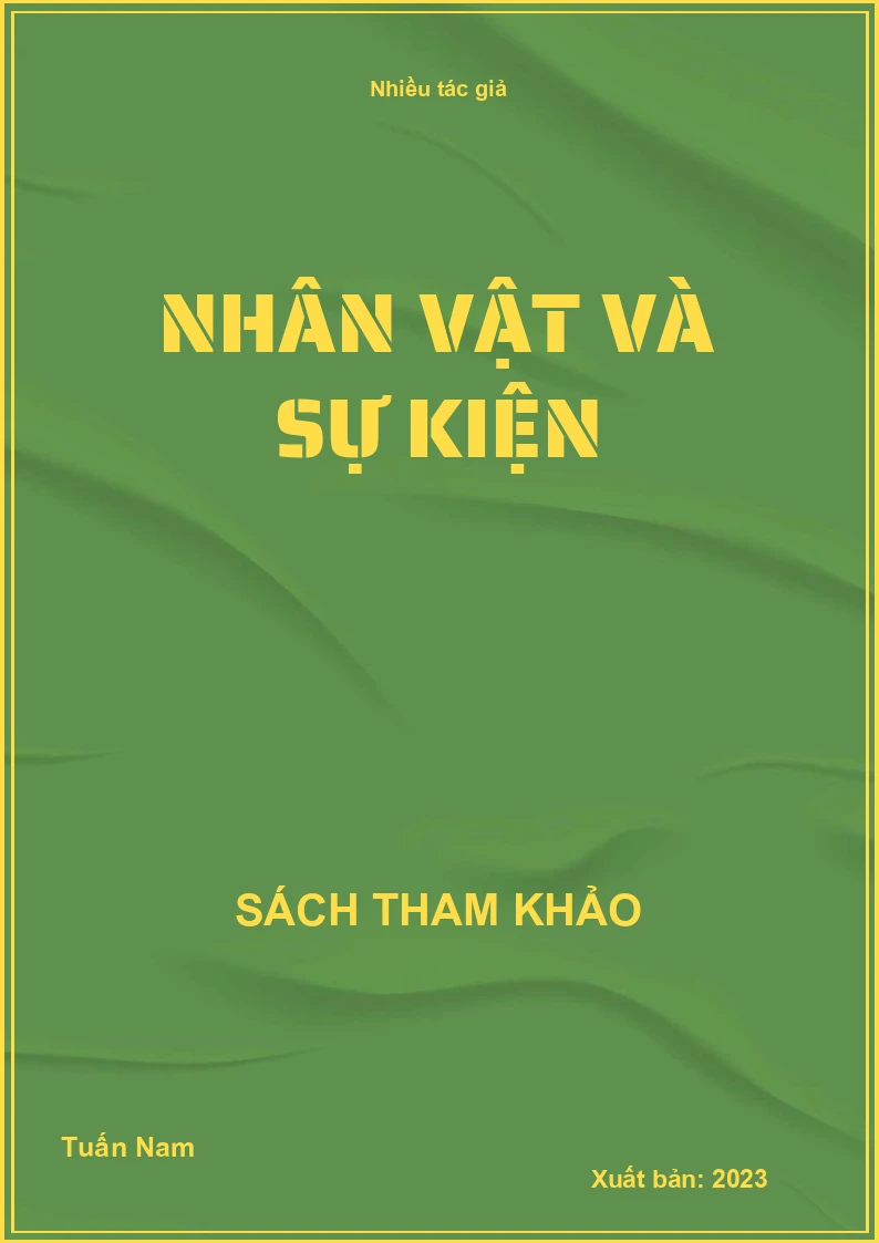 Nhân vật và sự kiện