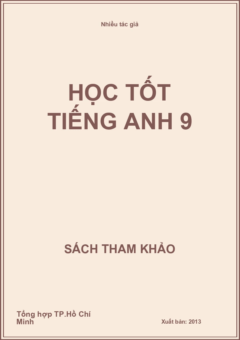 Học tốt tiếng Anh 9