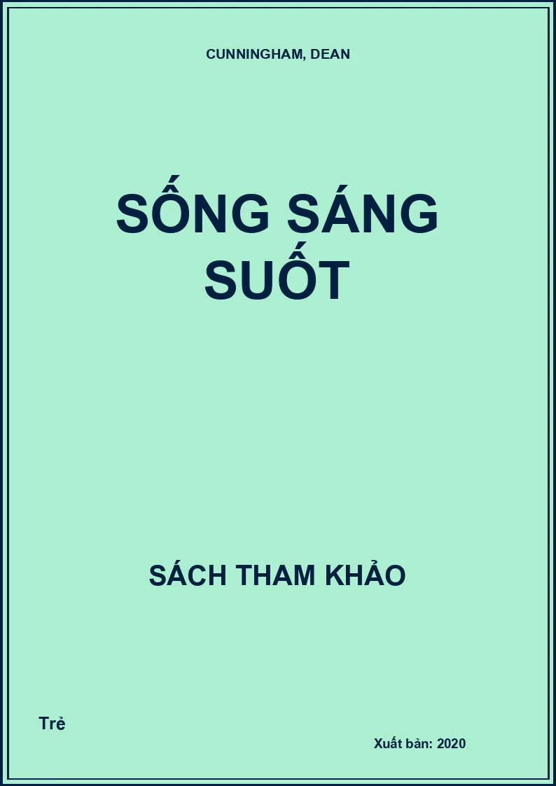 Sống sáng suốt