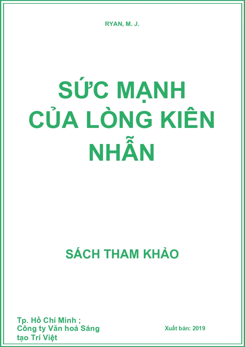 Sức mạnh của lòng kiên nhẫn